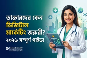 ডাক্তারদের কেন ডিজিটাল মার্কেটিং জরুরি? ২০২৬ সালের পূর্ণাঙ্গ গাইডলাইন — blog featured image